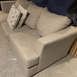 One Year Old, Jordan’s Furniture, Couch and swivel chair