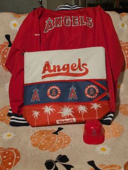 Los Angeles Angels Jacket and Tote Bag