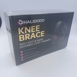 Halidodo Knee Brace Near Infrared Therapy Vibration Knee Massage Cordless Sealed