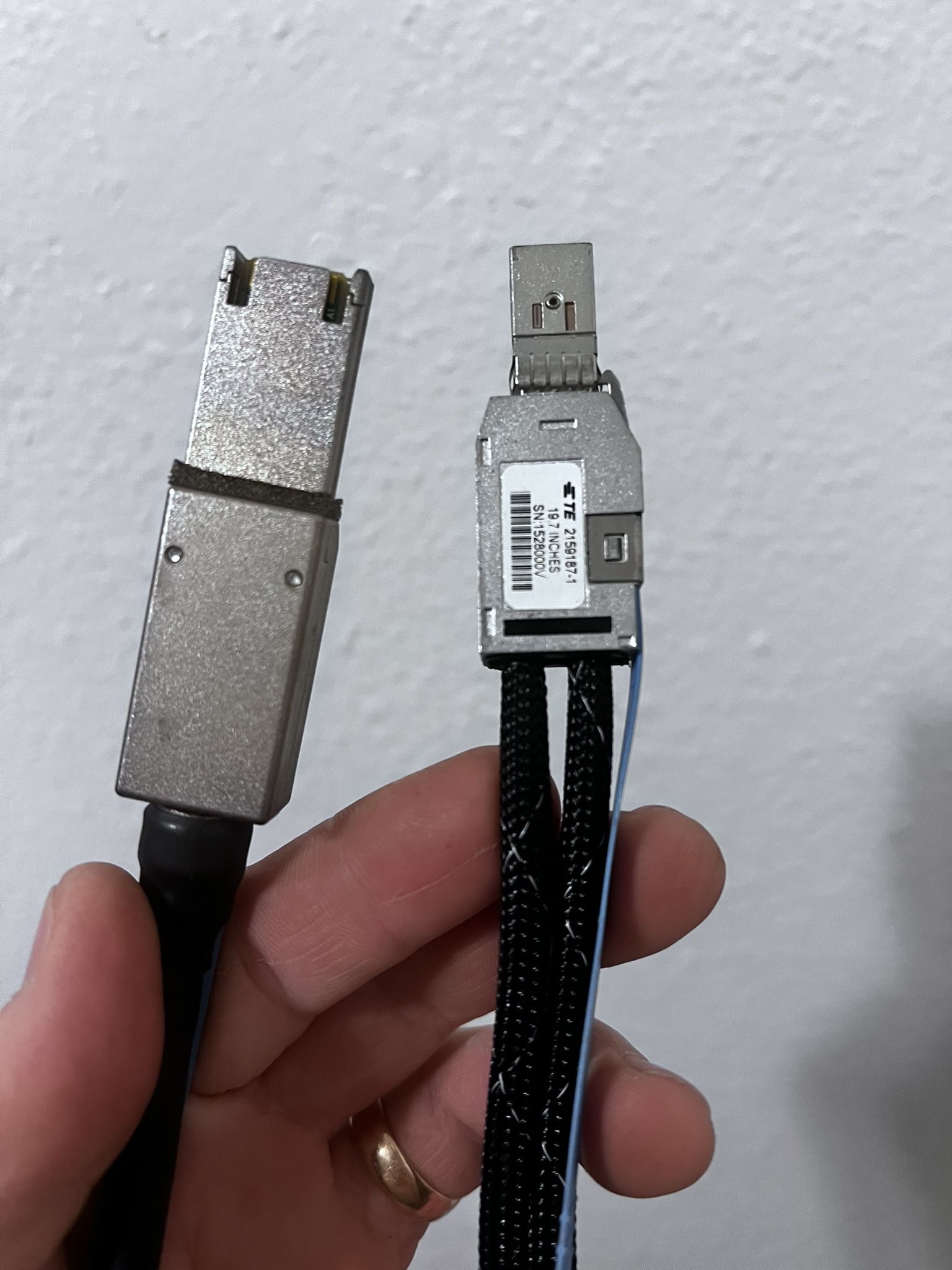 Mini SAS High Density HD SFF-8644 to External Mini SAS 4X SFF-8088 Data Server Raid Cable 50cm