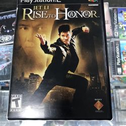 Rise To Honor Ps2 $20 Gamehogs 11am-7pm