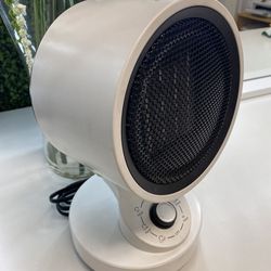 1500W Portable Fan & Space Heater- White