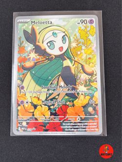 Pokémon Meloetta illustration rare promo 026