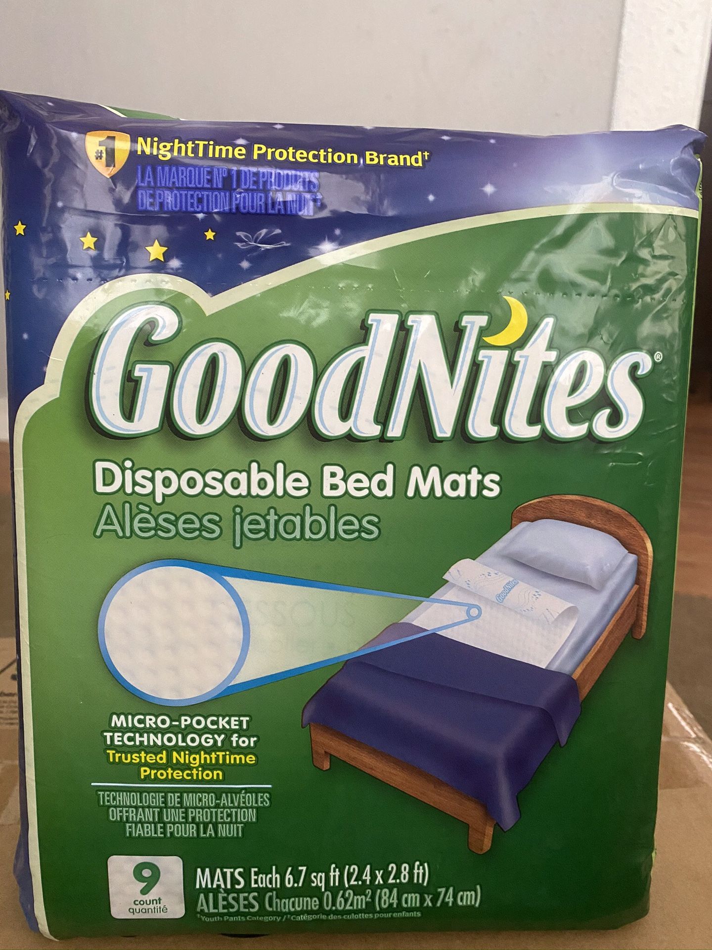 Good Nights Disposable Bed Mats & Depends