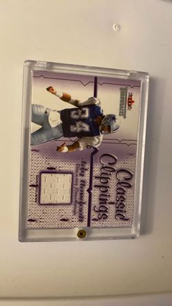 Fleer Images Classic Clippings Jay Novacek Jersey Card