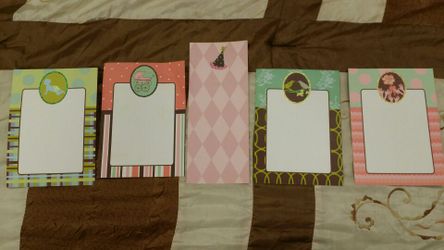 Various card stock