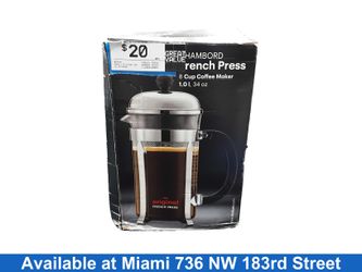 Bodum French Press Black Small Kitchen Appliance