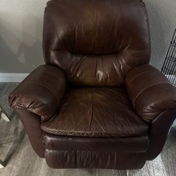 Leather recliner Free 