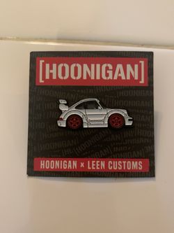 RARE Hoonigan x Leen Customs RWB Porsche Pin LE #164/500 + Case