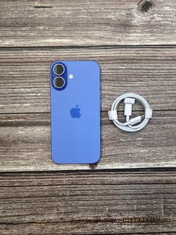 iPhone 16 Blue UNLOCKED FOR ANY CARRIER!