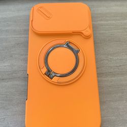 Iphone 17 Pro Max orange case