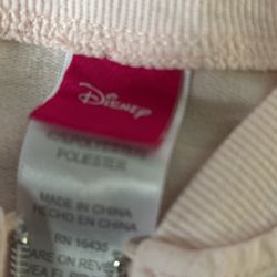 Disney Light Pink Jacket Thin 5T 