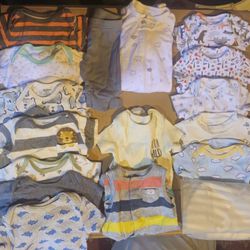 Baby Boy Clothes 0-3 Months Summer Clothes