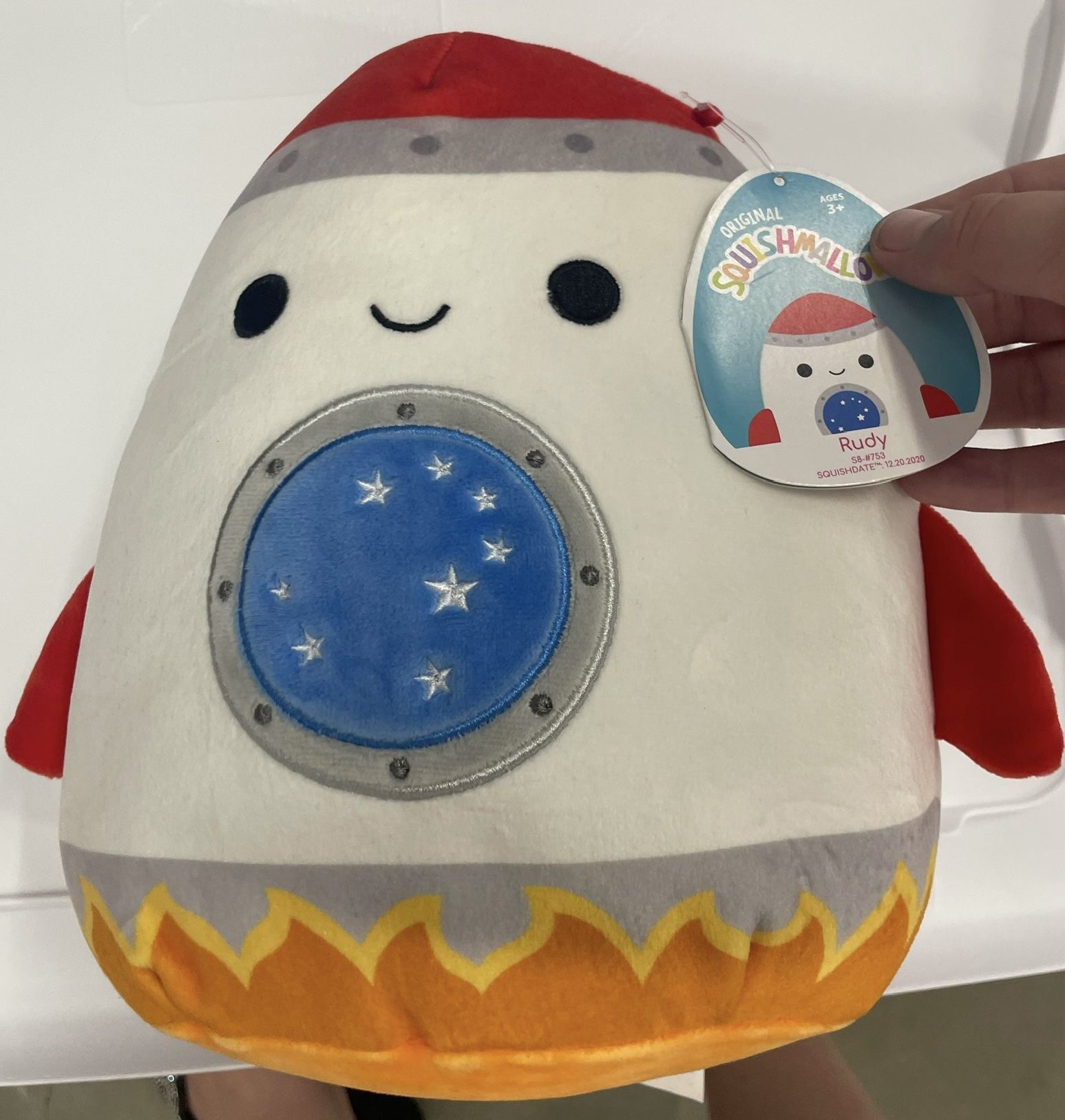 Squishmallows 8” Rudy the Rocket