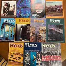 Lot of 11 Vintage Chevrolet Friends Magazine 1(contact info removed)