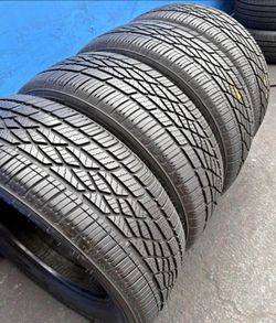 215/55/18 Firestone 📍📍 Vendo un set de llantas con 80% de vida las 4 📍🌟