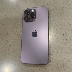 iPhone 14 Pro Max 128GB – Deep Purple – Unlocked – excellent condition