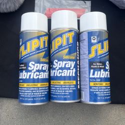 3 Cans Spray Lubricant