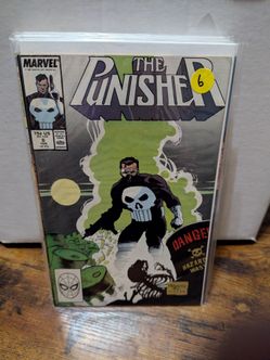 The Punisher #6 Marvel Comic 1987