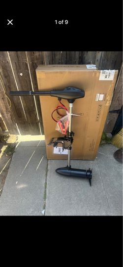 Brand new electric boat motor trolley for $100