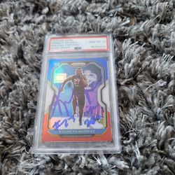 Kenneth Murray Signed Inscribed "#23 Pick 2020!" 2020 Prizm RC PSA GEM MT 10 AUTO