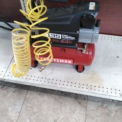 Craftsman 135psi 3 Gal Compressor ($80)