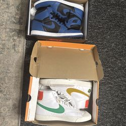 Nike Air Jordan’s and Nike Blaze