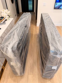 🔥 NEW Twin XL Box Springs / Mattress Foundations (Set of 2) Factory Sealed