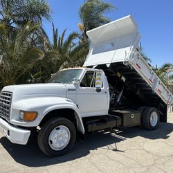 1998 Ford F-750 Low Profile Dump Truck – Only 30,782 Miles – $12,500