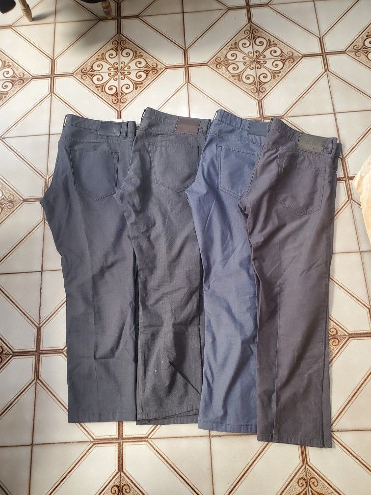 4 Boss Cotton Pants. Size 38x30