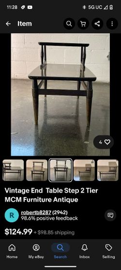 Vintage End Table 