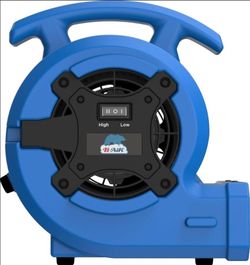Air Mover Fan B-Air V-15, 1/8 HP, 2 Speed Blue, Carpet Floor Dryer NEW