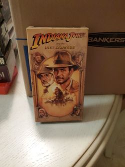 Indiana Jones and the Last Crusade VHS Movie