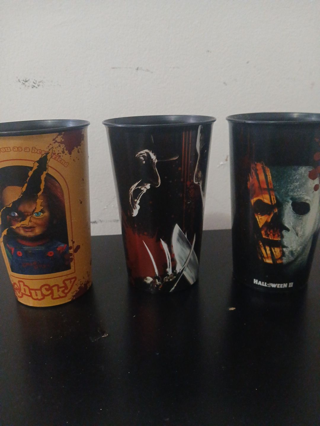 Horror movie cups