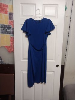Ladies  Blue  Dress