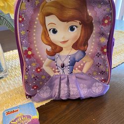 Disney Sophia princess Lunch Bag - New With tags
