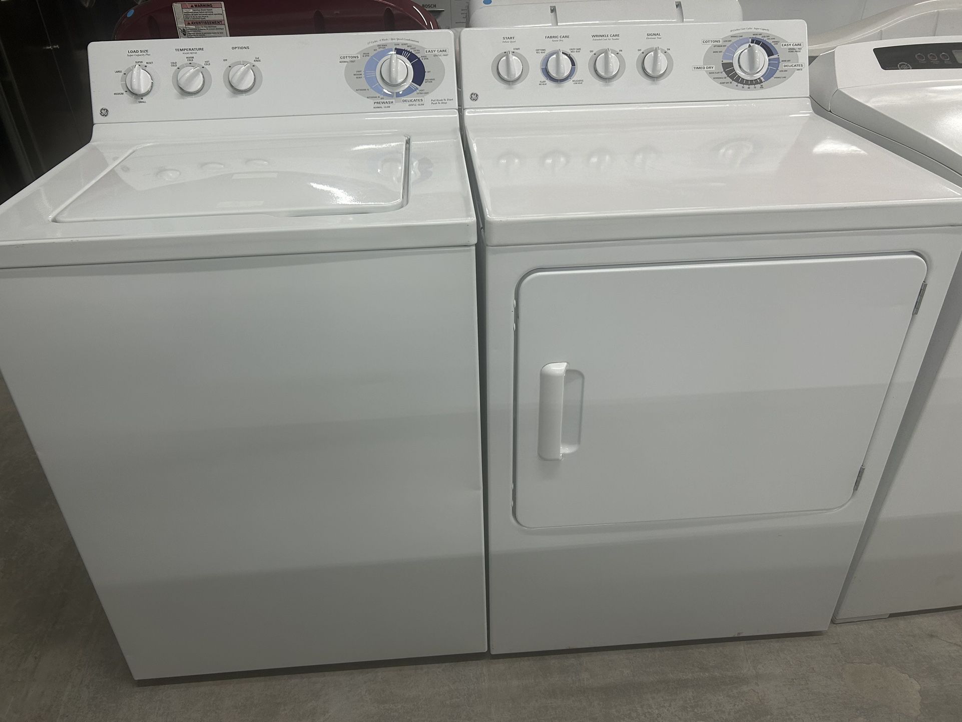 Matching Washer Dryer Set 