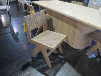 Circa Loft Natural Oak Oval-Base Dining Table - Floor Sample - Save Over 50%