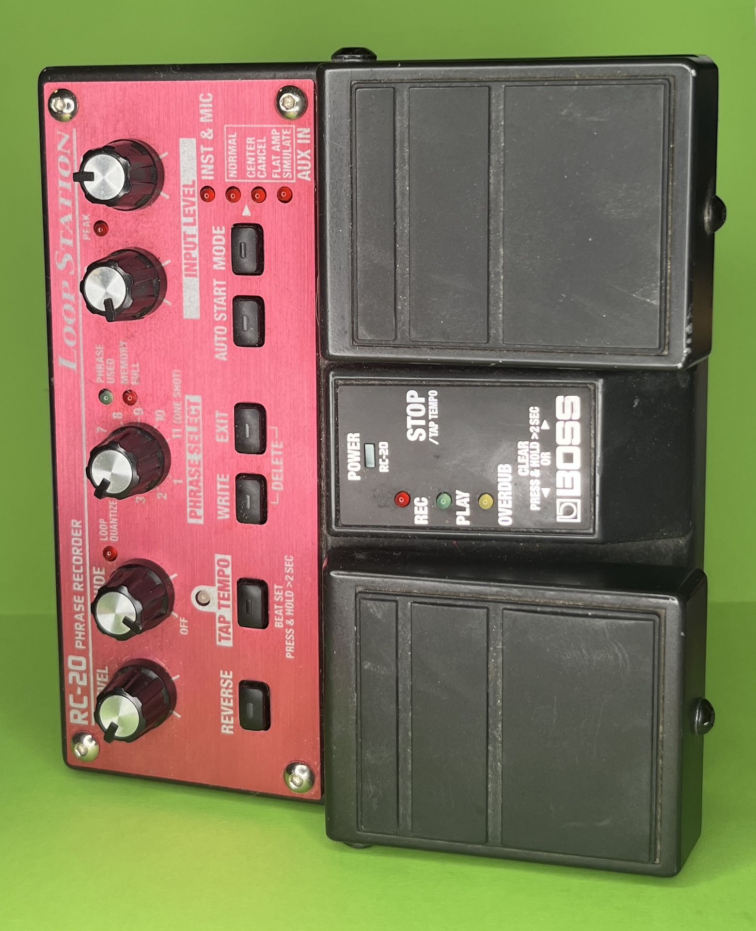 Boss RC-20 Twin Loop Station Looper Effects Pedal Phrase Sampler