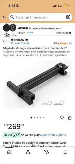 Bike rack adapter