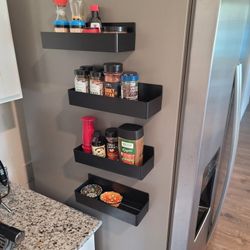 Magnetic Fridge Spice Rack