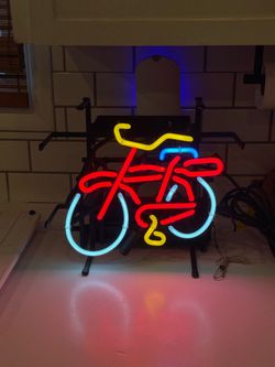 Fat Tire Neon Sign