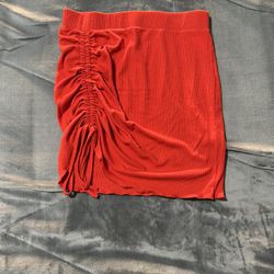 Red Skirt Small 
