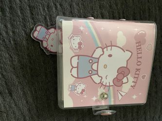 Sanrio Hello Kitty Photo Binder Album Badge Cover Care Protection