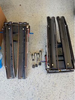 1up heavy duty bike rack 2" with a add-on