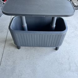 Bar Table And Cooler