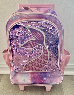 Girls Rolling Backpack