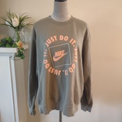 Nike XL Sweatshirt Slate Green