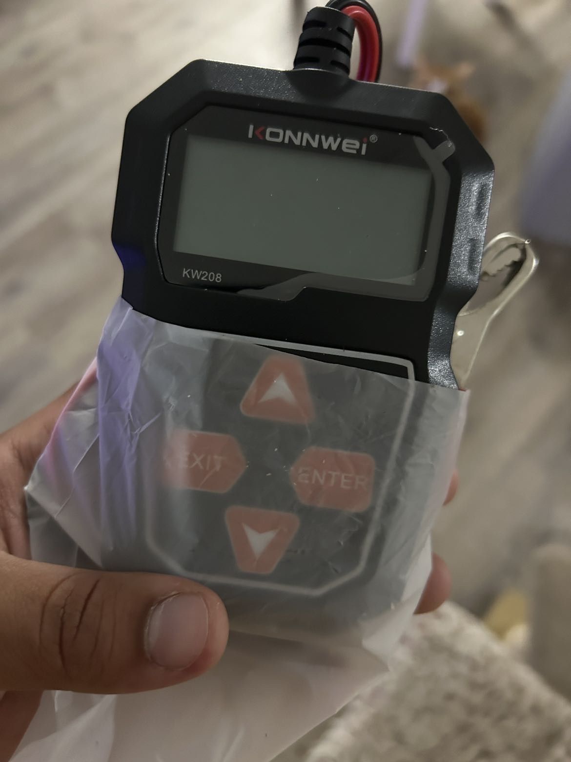 car battery tester