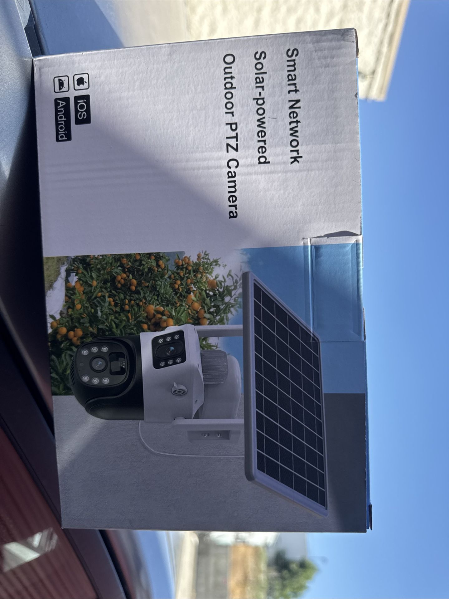 4K WiFi Solar Camera Outdoor